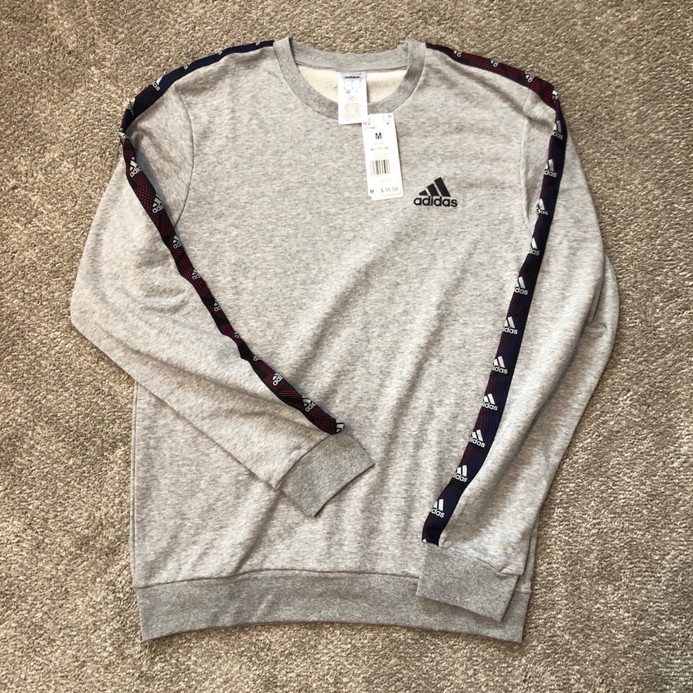Adidas essentials tape crew neck sweatshirt